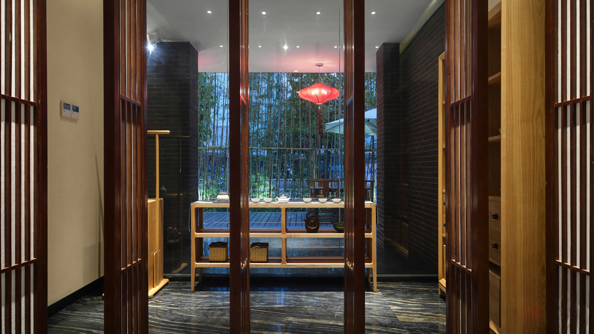 南寧無(wú)非茶樓門(mén)店入口燈光設(shè)計(jì)方案展示