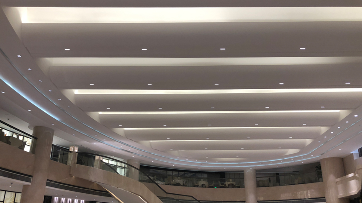 惠州格蘭云天酒店天花板燈光設(shè)計(jì)方案展示